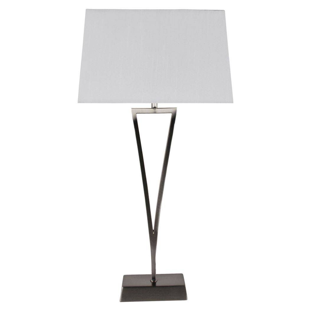 Luminara | Stylish Modern Chrome Touch Table Lamp for Living Room 2