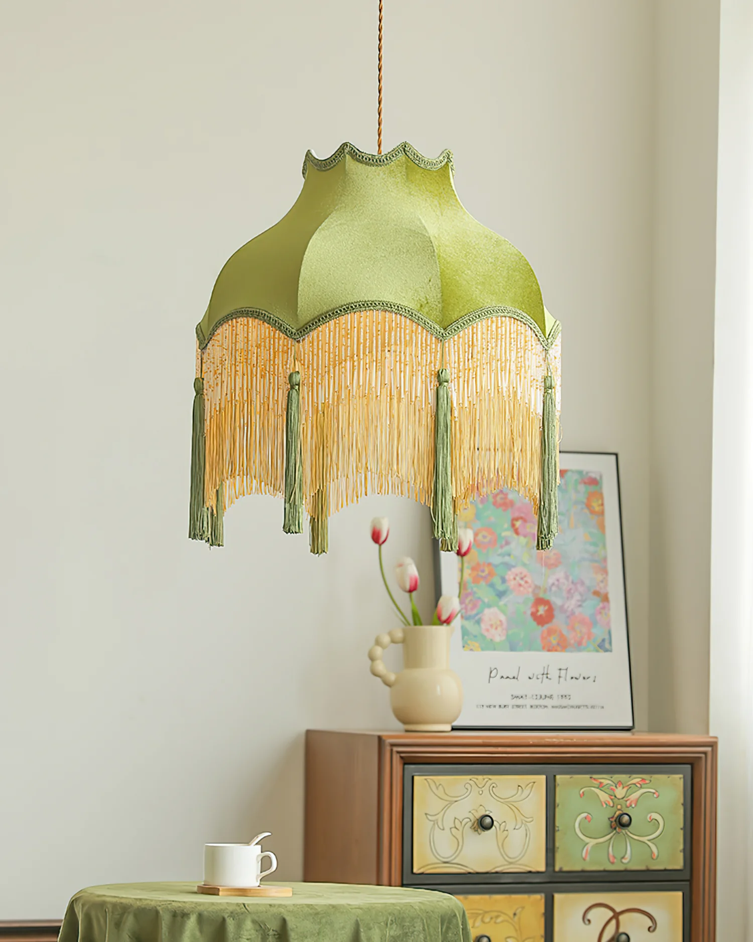 Freyza - Hadley Fabric Pendant Lamp