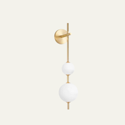 Freyza - Vertical Globe Wall Lamp