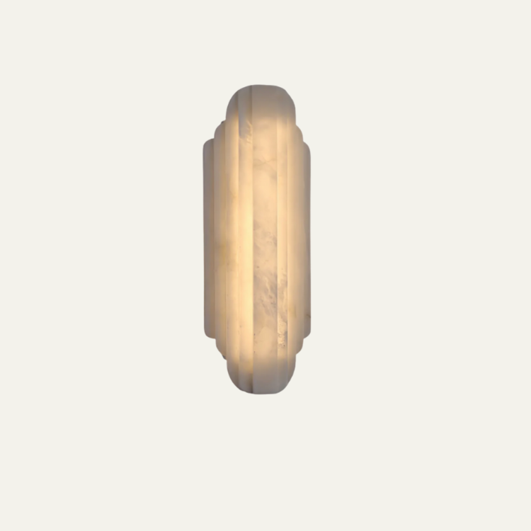 Freyza - Contemporary Alabaster Wall Sconce
