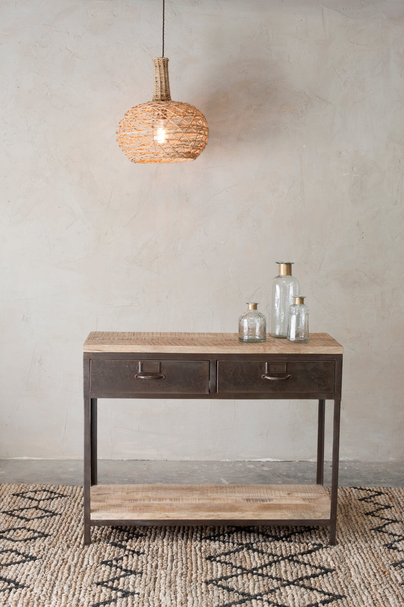 Freyza - Nkuku Beru Natural Rattan Lampshade Large