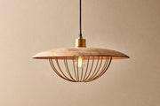 Freyza - Nkuku Chakai Wood & Metal Large Pendant