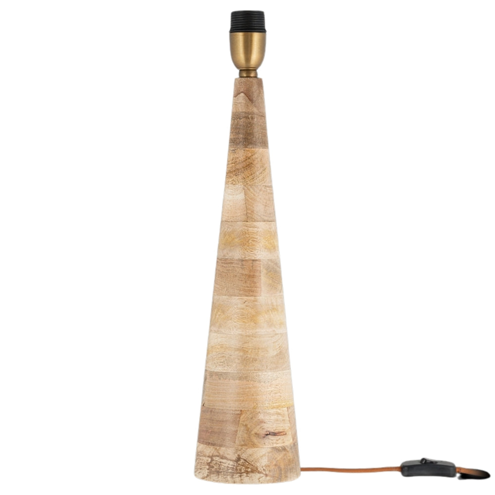 MangoCraft | Elegant Eco-Friendly Mango Wood Table Lamp 5
