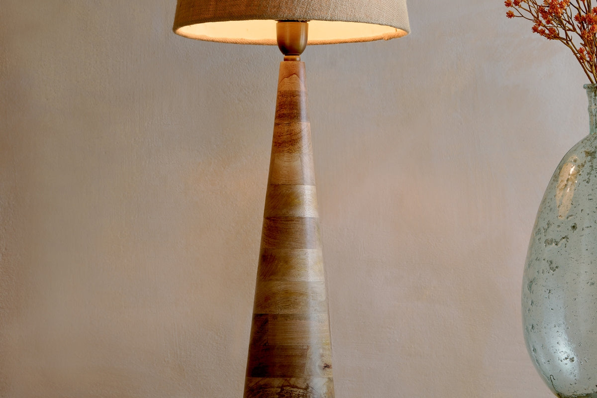 MangoCraft | Elegant Eco-Friendly Mango Wood Table Lamp 6