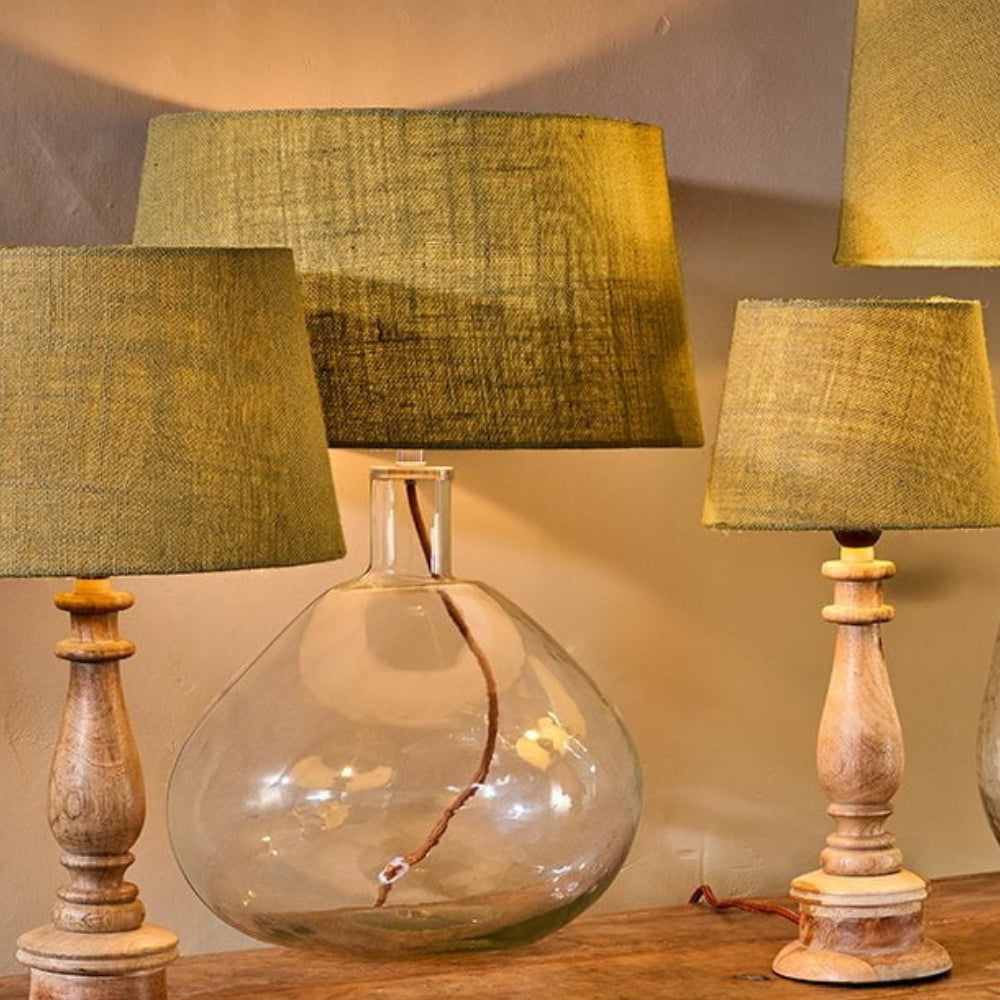 Freyza - Nkuku Dia Jute Lampshade Natural Large 40.5cm