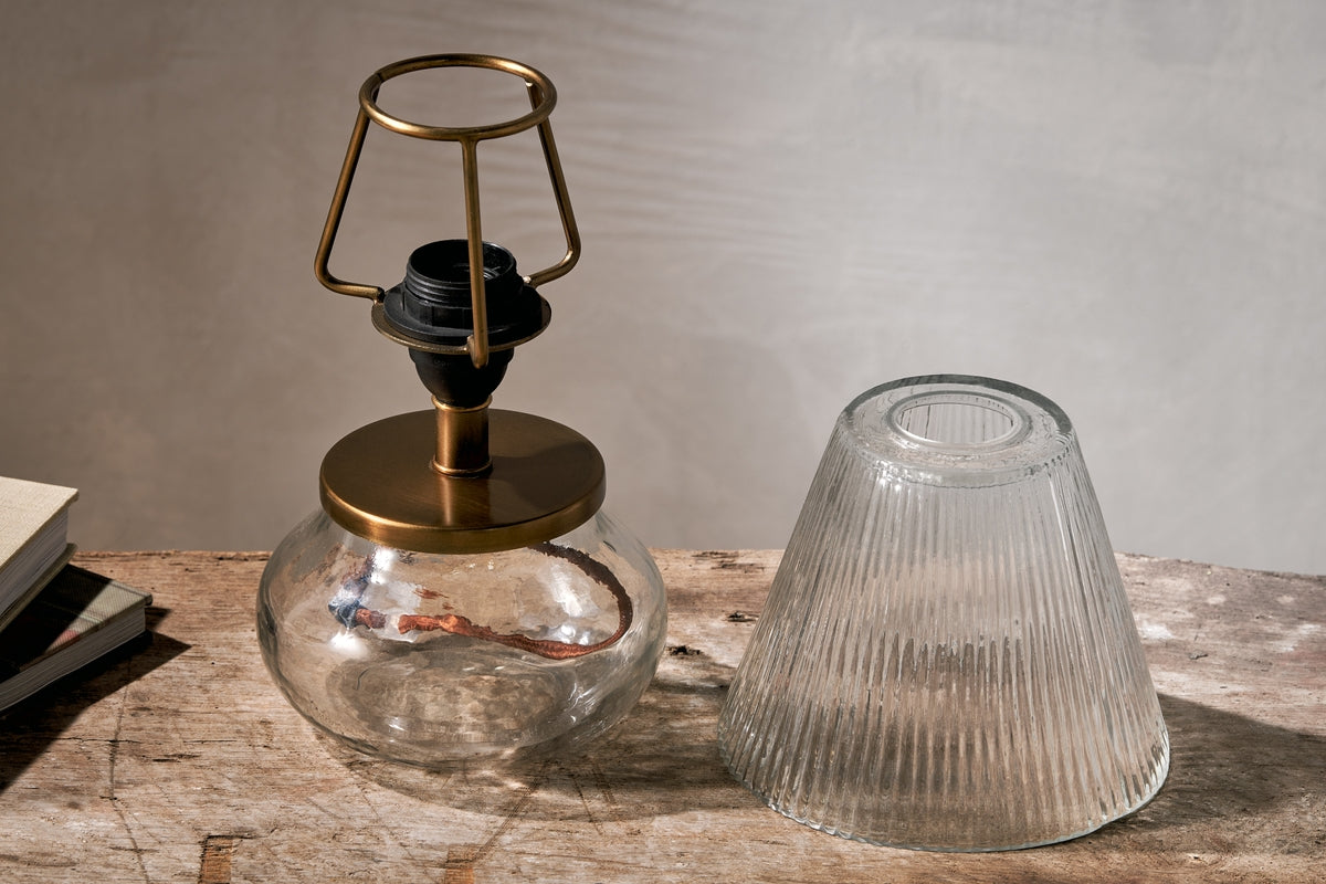 DimalaiGlass | Elegant Eco-Friendly Recycled Glass Table Lamp 5