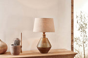 Nalgonda | Elegant Antique Brass Small Table Lamp for Cozy Spaces 1