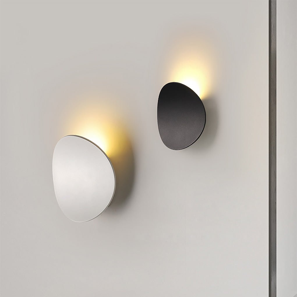 Freyza - Wasserdichte Aluminium 7W LED-Wandleuchte für Innen und Außen, Downlight, warmweiß