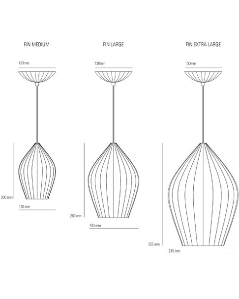 Freyza - Original BTC Fin Large Pendant
