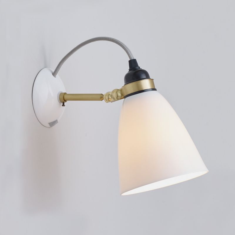 Freyza - Applique murale Original BTC Hector 30, câble gris, sans interrupteur