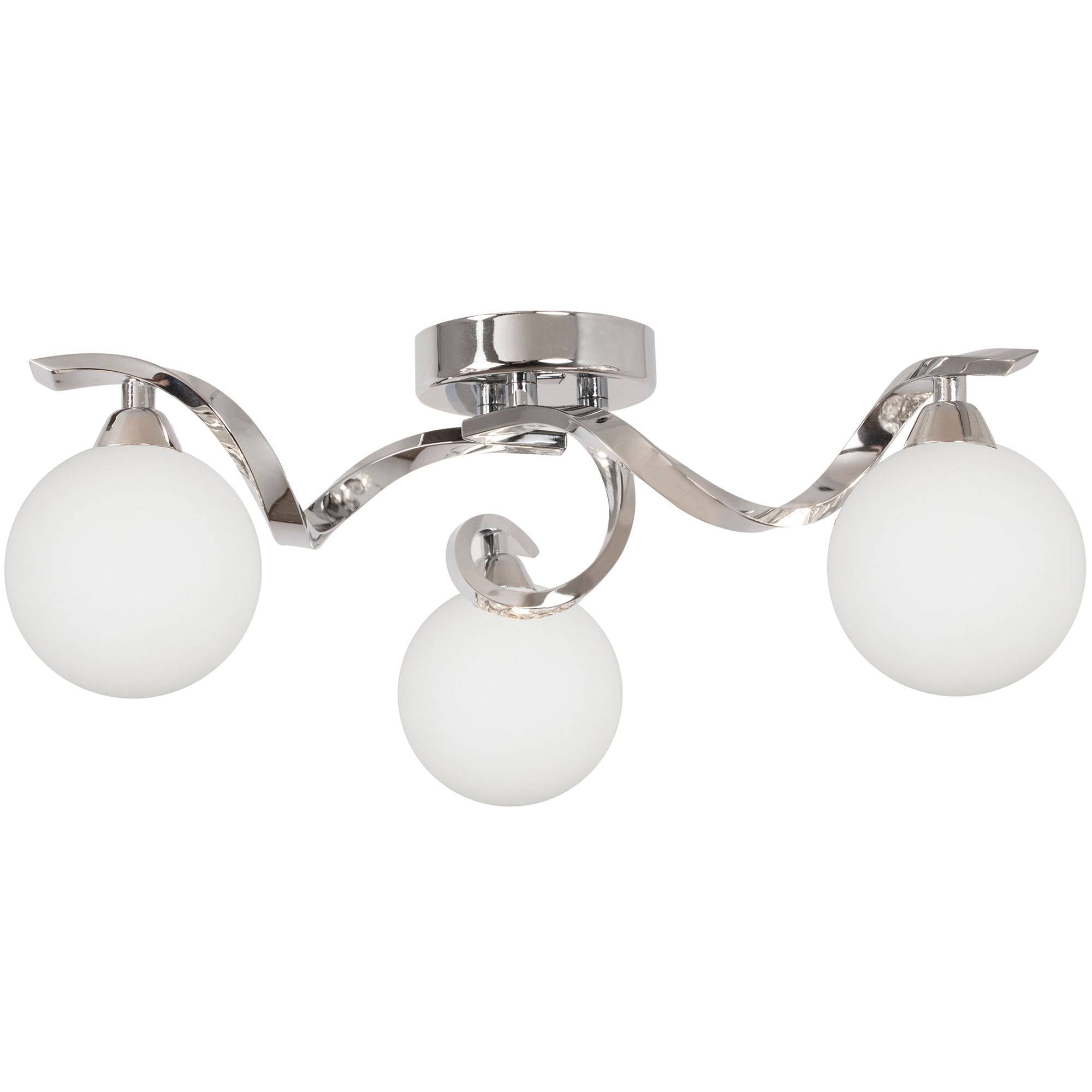 Freyza - Bombo 3 Light Semi Flush Ceiling Light