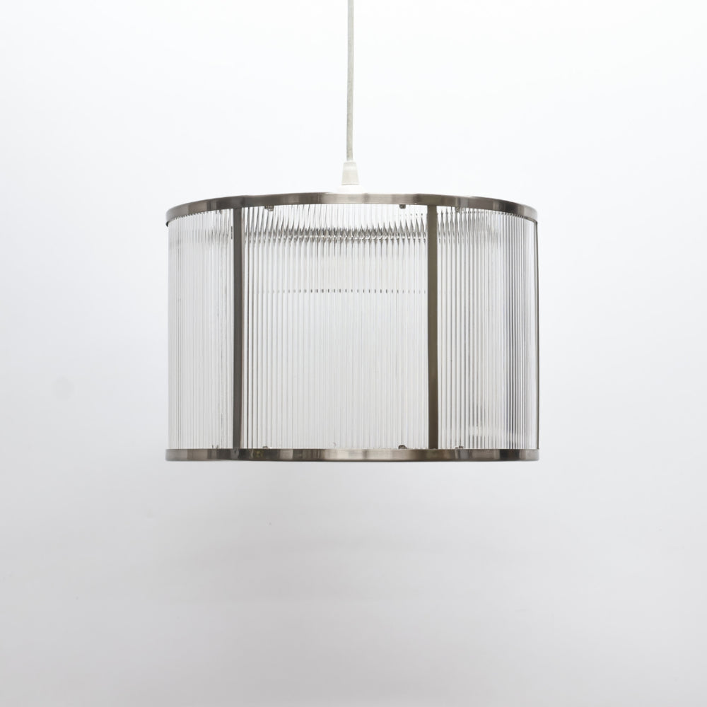 Freyza - Tova Satin Nickel Easy-Fit Pendant