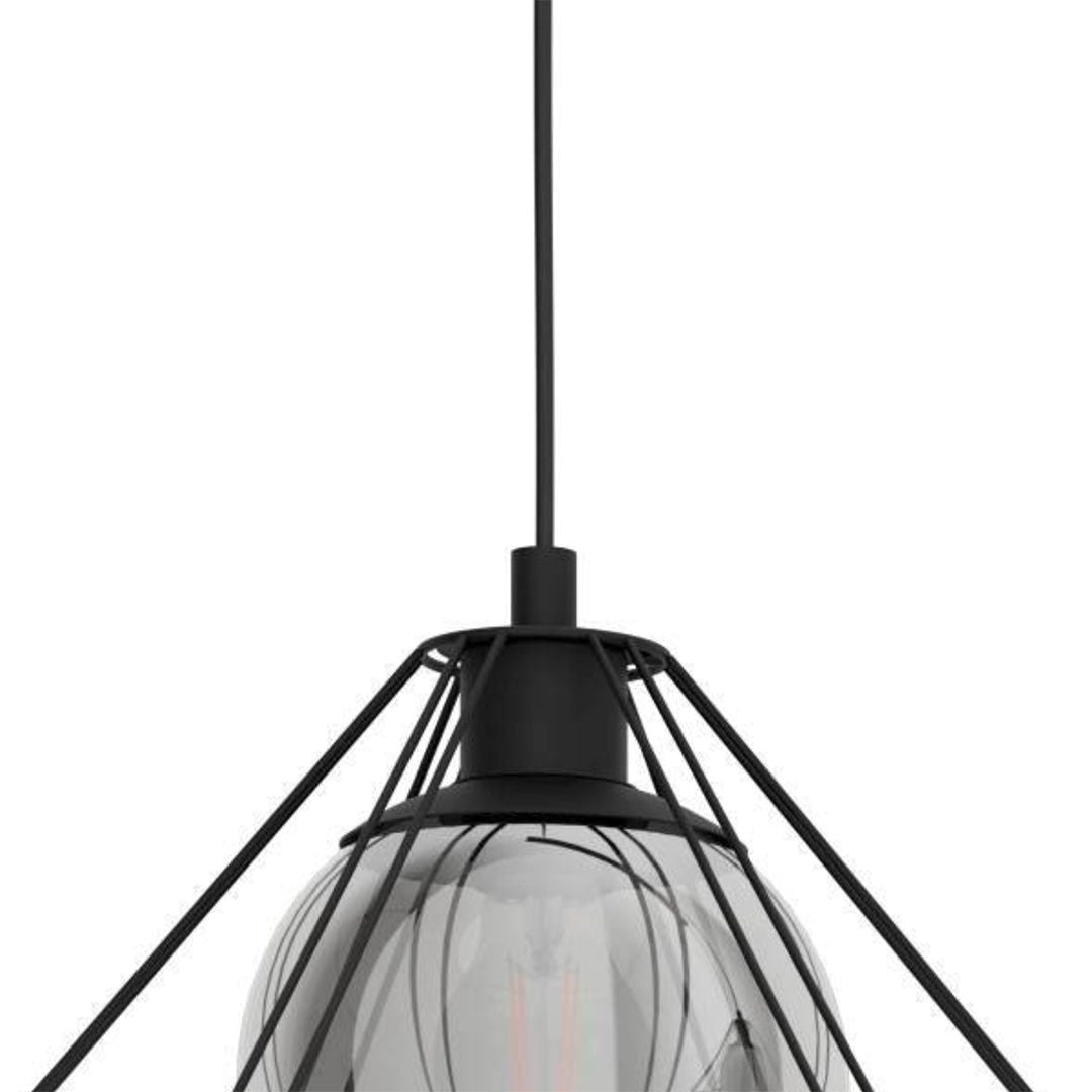 Suspension plafonnière Freyza - Burton noire