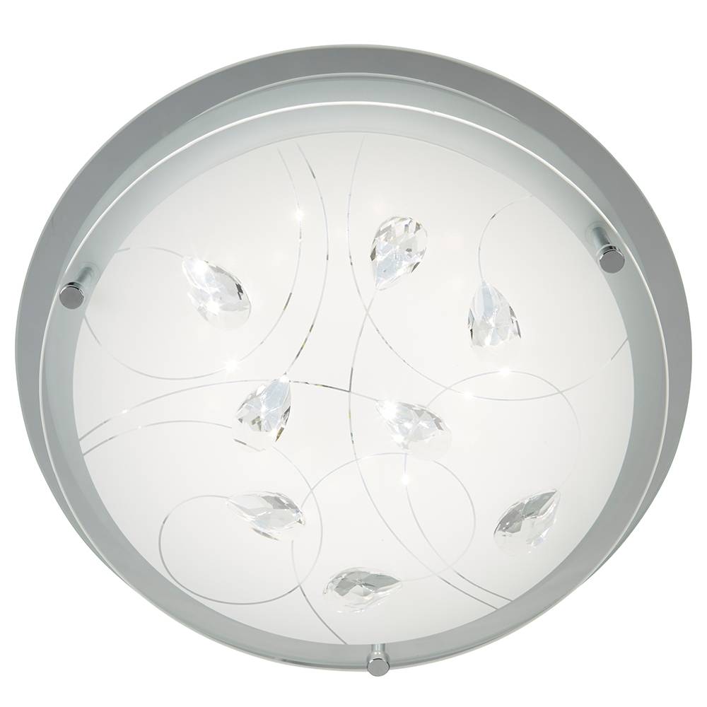 Freyza - Carey LED Flush Ceiling Light Frosted