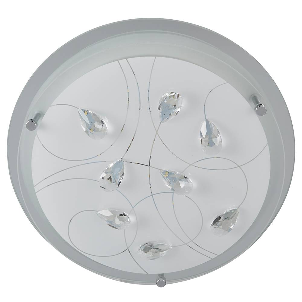 Freyza - Carey LED Flush Ceiling Light Frosted