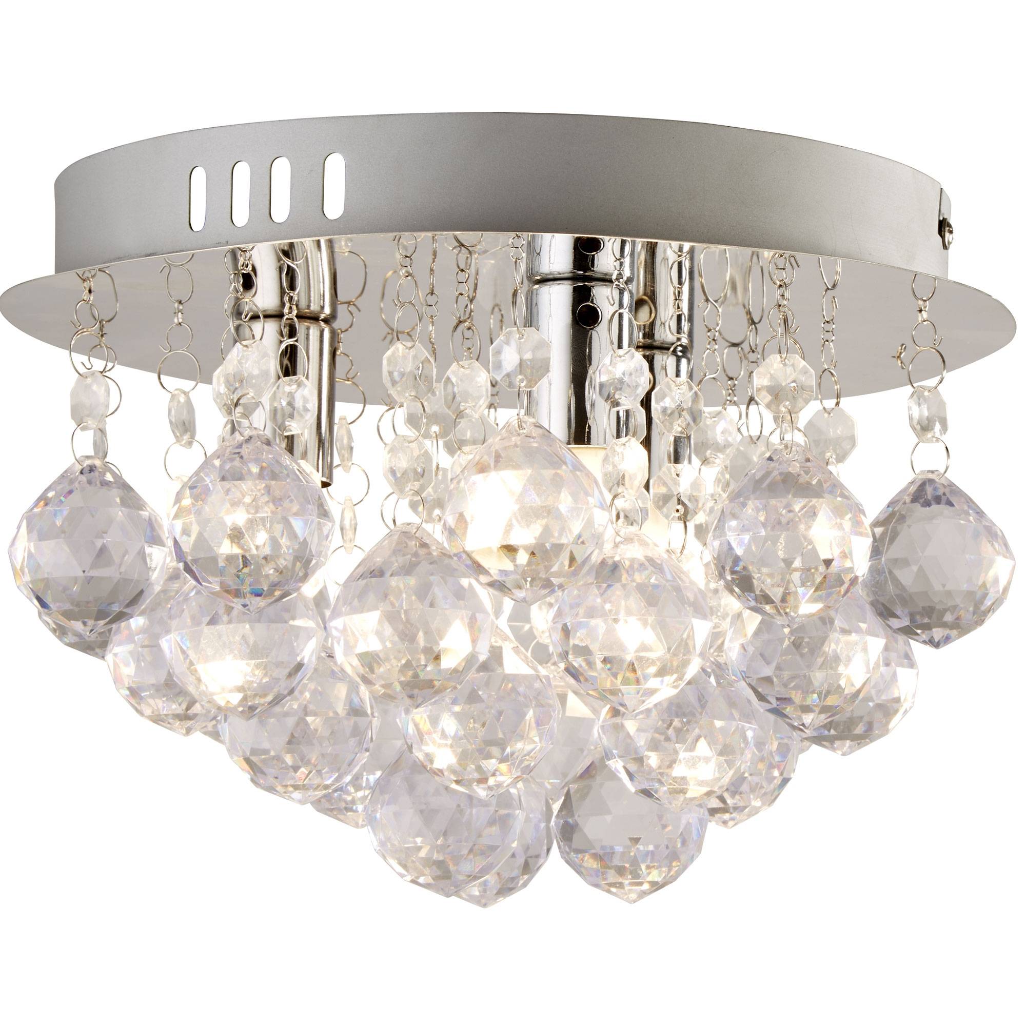 Freyza – 3-Light Polished Chrome Semi-Flush Ceiling Light | Indoor Lighting Fixture with G9 Bulb Fittings