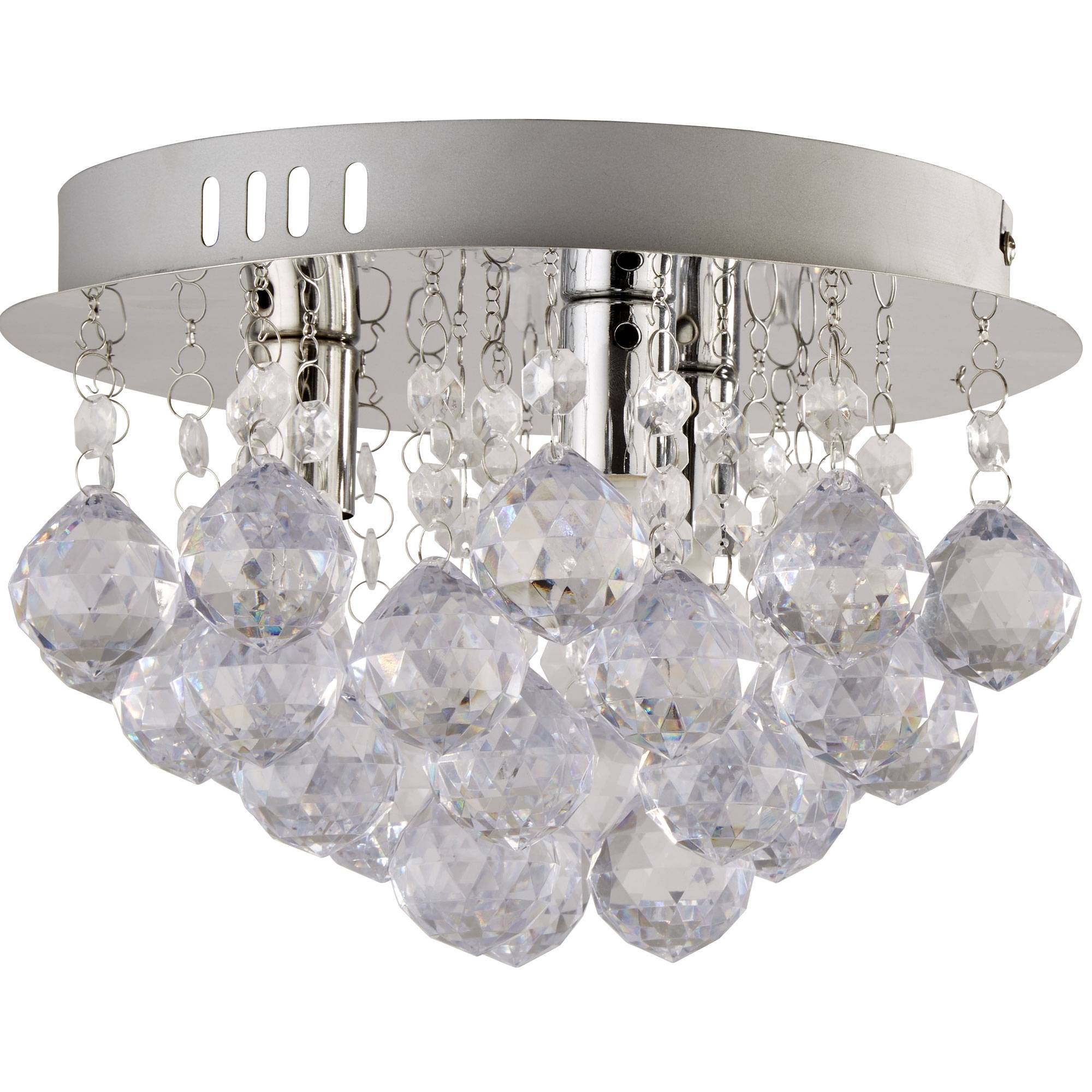 Freyza – 3-Light Polished Chrome Semi-Flush Ceiling Light | Indoor Lighting Fixture with G9 Bulb Fittings
