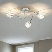 Freyza - Isha 3 Light Semi Flush Ceiling Light