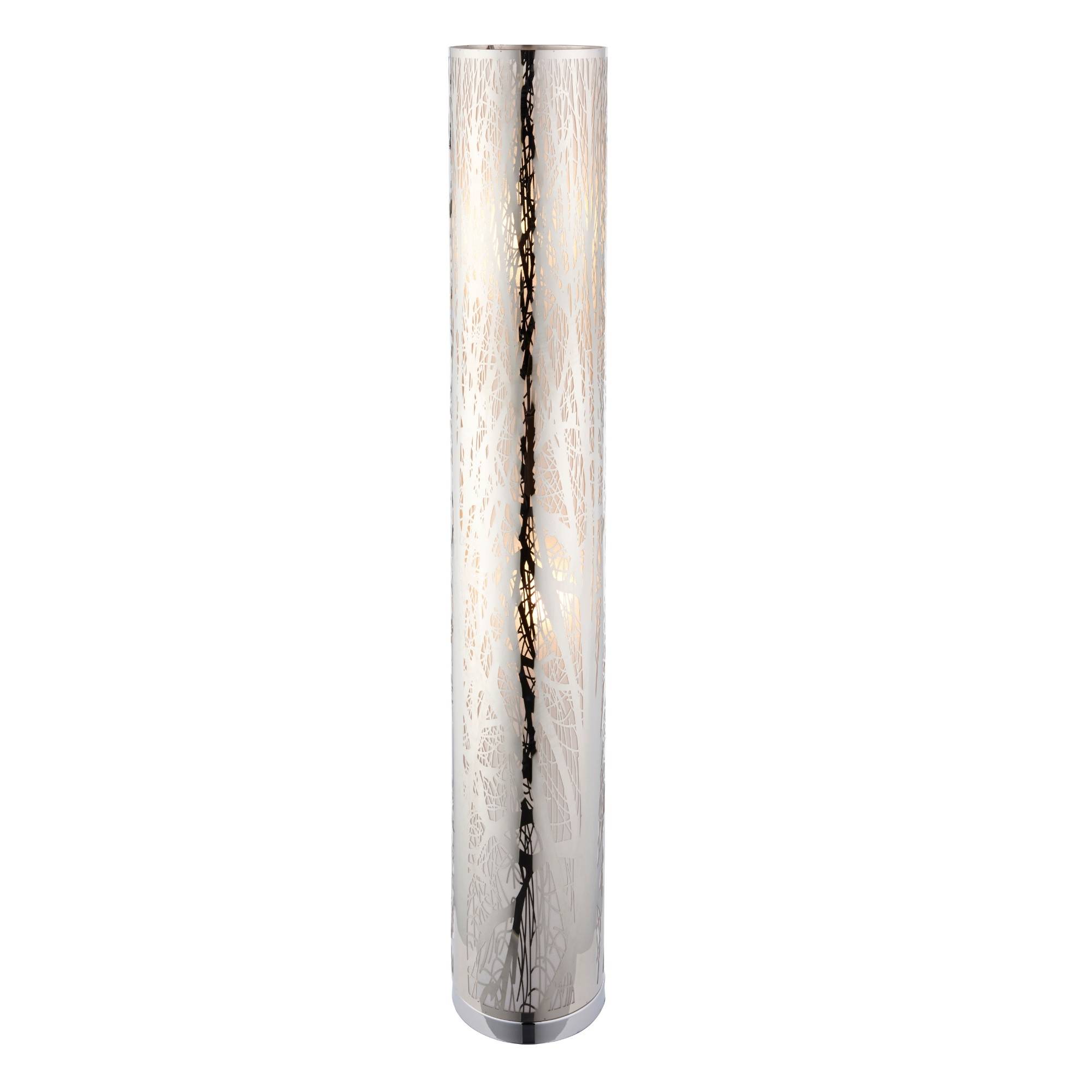 Luminara | Elegant Polished Chrome 2-Light Floor Lamp 2