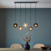 Freyza - Branco Multi-Light Ceiling Pendant Bar