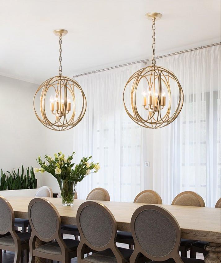 Freyza – Arbor – Moderne Hängeleuchte mit Käfigschirm