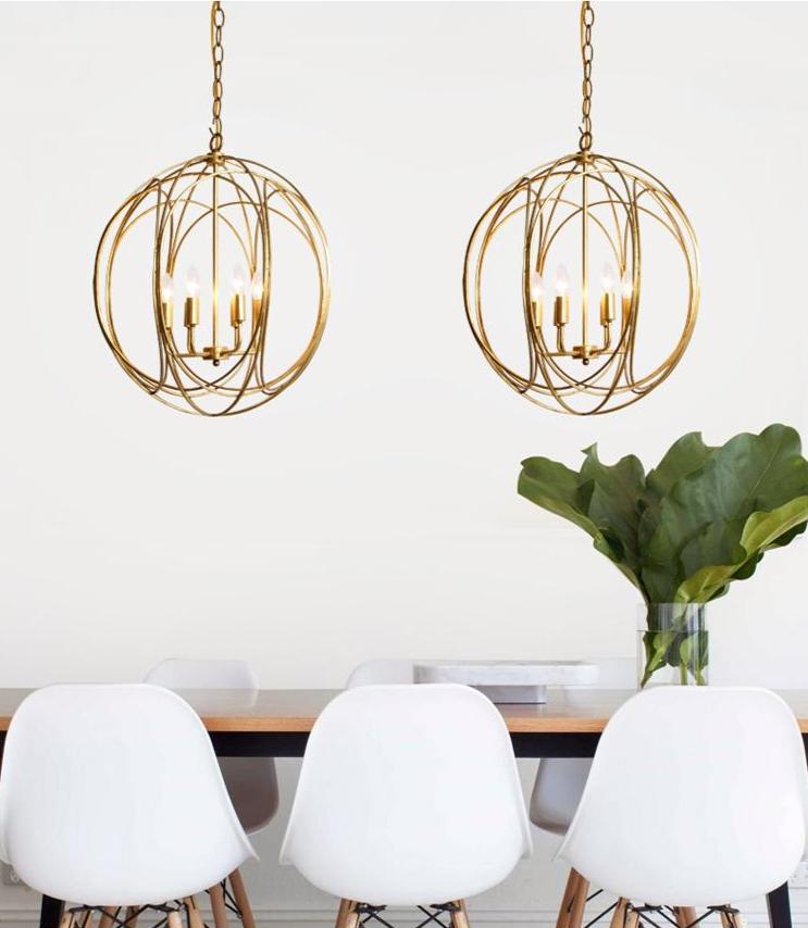 Freyza – Arbor – Moderne Hängeleuchte mit Käfigschirm