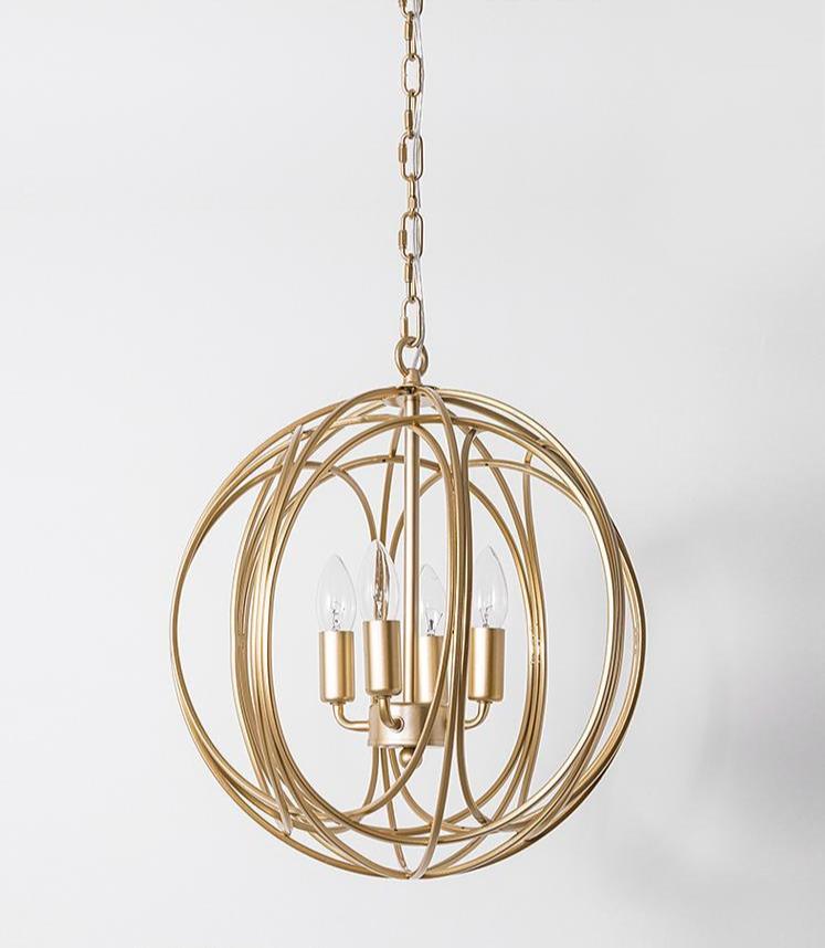 Freyza – Arbor – Moderne Hängeleuchte mit Käfigschirm