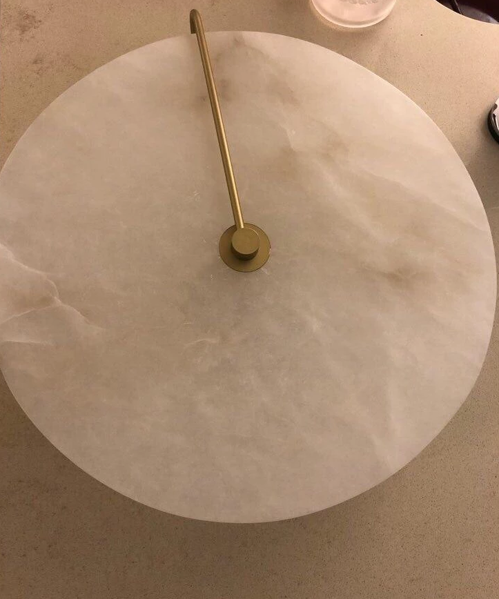 Freyza - Lalula - Marble Circular Wall Lamp