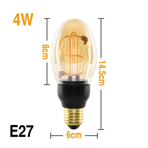 Freyza – Jax – Klassische Vintage-LED-Glühbirne