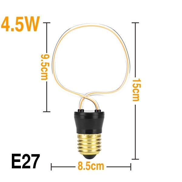 Freyza – Jax – Klassische Vintage-LED-Glühbirne