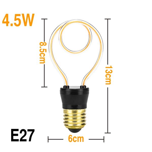 Freyza – Jax – Klassische Vintage-LED-Glühbirne