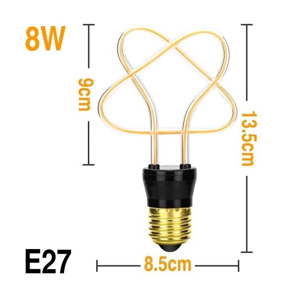 Freyza – Jax – Klassische Vintage-LED-Glühbirne