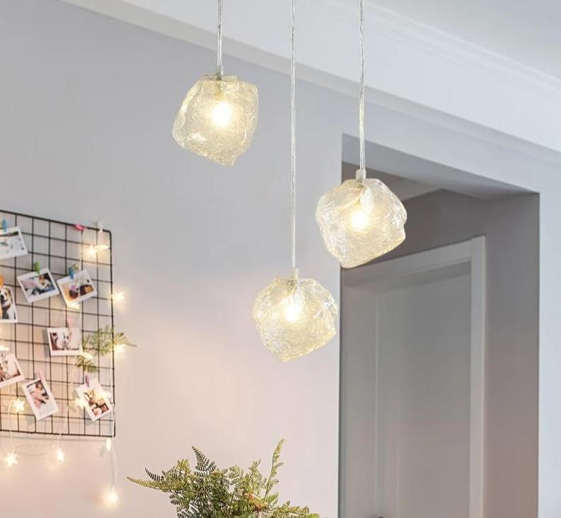 Freyza - Burley - Glass Pendant Hanging Lamp