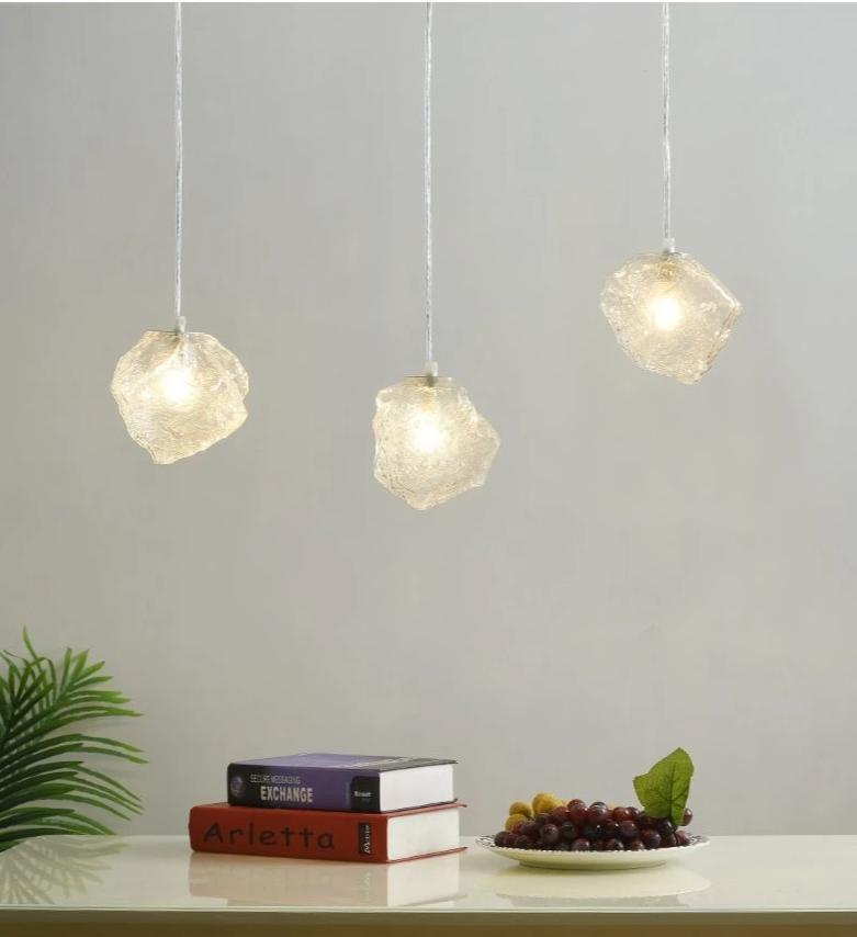 Freyza - Burley - Glass Pendant Hanging Lamp