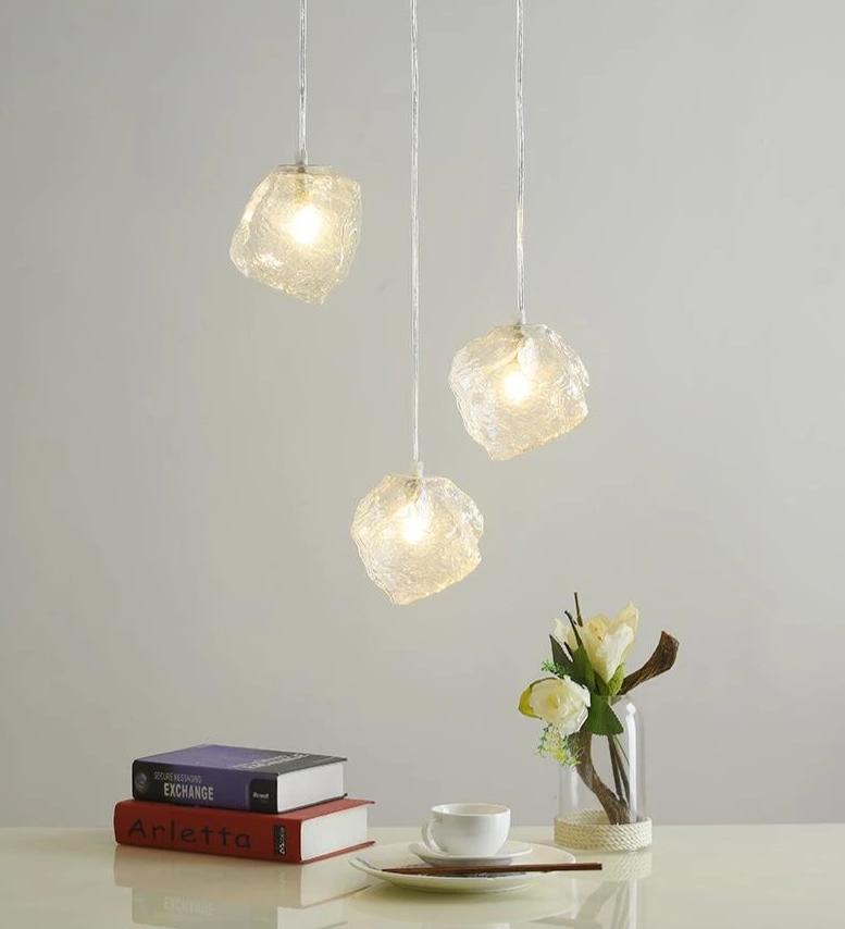 Freyza - Burley - Glass Pendant Hanging Lamp