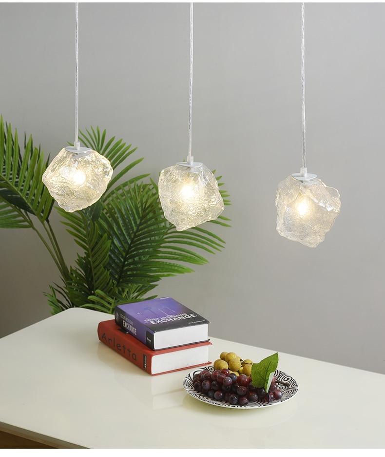 Freyza - Burley - Glass Pendant Hanging Lamp