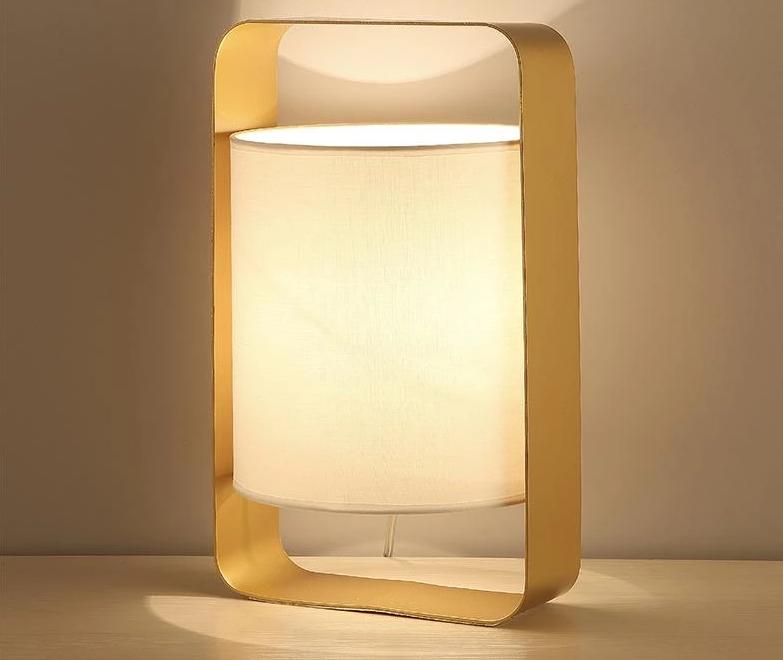 Freyza - Nate - Modern Frame Floating Lantern Desk Lamp