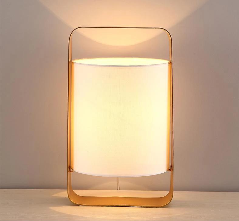 Freyza - Nate - Modern Frame Floating Lantern Desk Lamp