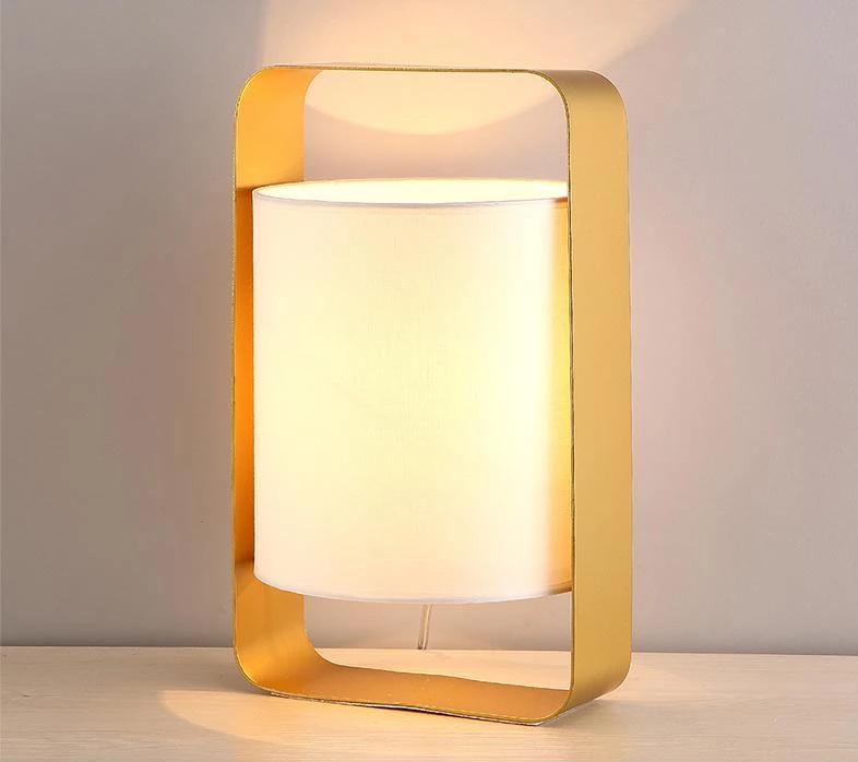 Freyza - Nate - Modern Frame Floating Lantern Desk Lamp