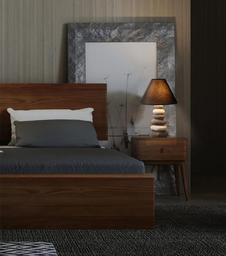 Freyza - Stonia - Modern Ceramic Stone Pile Lamp