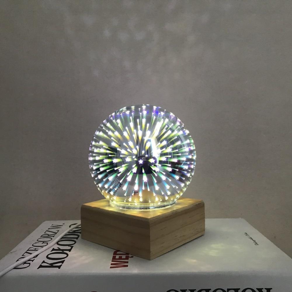 Freyza - Modern Art-Deco Crystal Ball Night Light