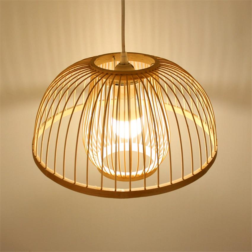 Freyza - Calico - Bamboo Pendant Hanging Light