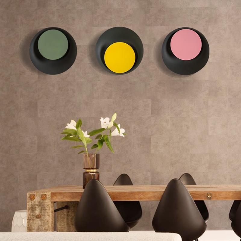 Freyza - Grais - Moderne nordische Macaroon Moon LED Wandleuchte