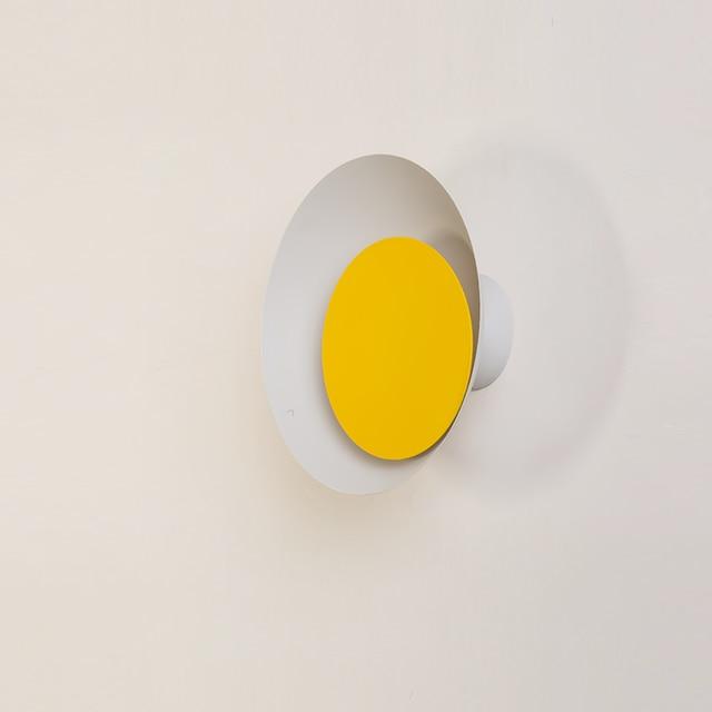 Freyza - Grais - Moderne nordische Macaroon Moon LED Wandleuchte