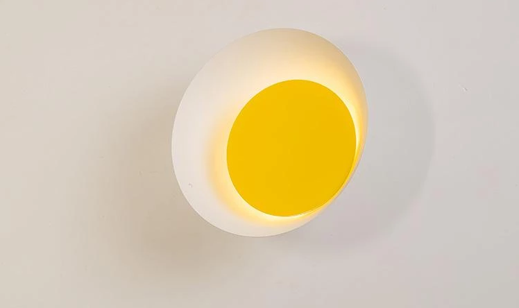 Freyza - Grais - Moderne nordische Macaroon Moon LED Wandleuchte