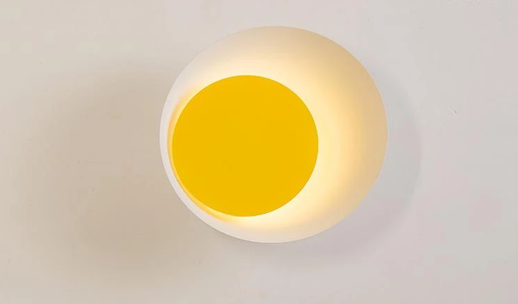 Freyza - Grais - Moderne nordische Macaroon Moon LED Wandleuchte