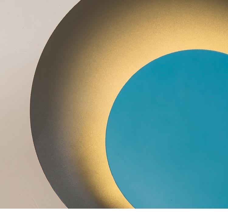Freyza - Grais - Moderne nordische Macaroon Moon LED Wandleuchte