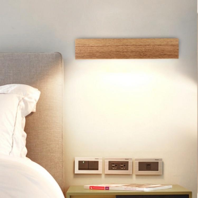 Freyza - Eliana - Moderner Holz Eichenregal & Lampe
