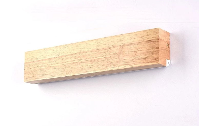 Freyza - Eliana - Moderner Holz Eichenregal & Lampe