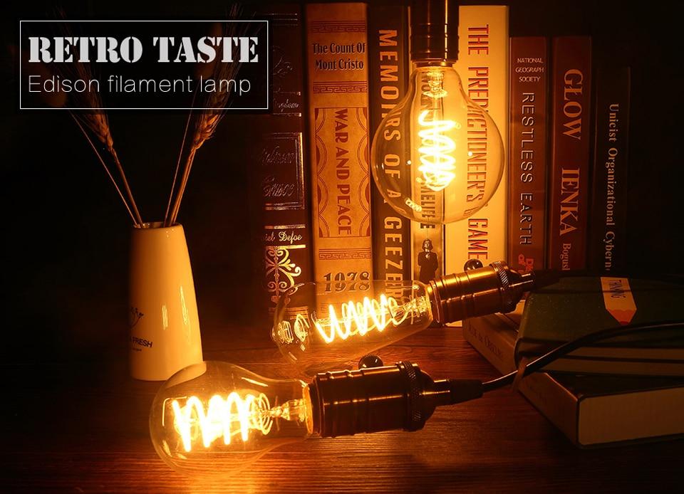 Freyza – Jax – Klassische Vintage-LED-Glühbirne